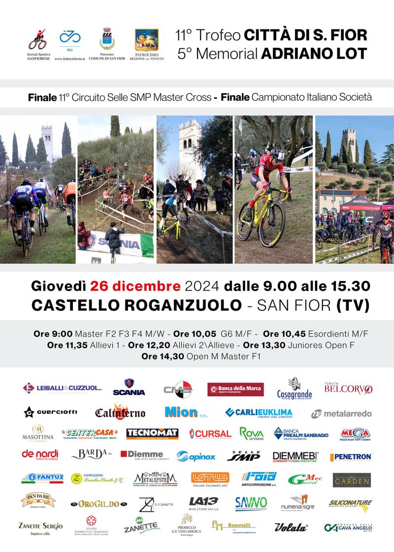 Giovedì 26 dicembre a Castello Roganzuolo si decide il Master Cross Selle SMP