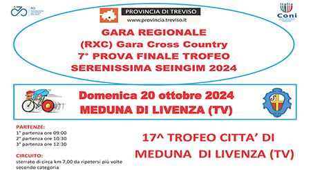 17° TROFEO CITTA' DI MEDUNA DI LIVENZA